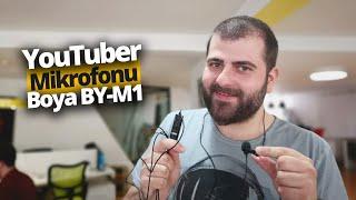 Uygun fiyatlı YouTuber mikrofonu Boya BY-M1 inceleme