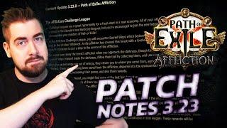 Zizaran reads the Path of Exile 3.23 Patch notes