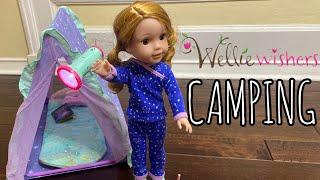 Camping with American Girl WellieWishers