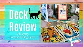 Old Gypsy Fortune Telling Cards + Review