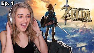 Playing my FIRST ever Zelda game  Breath of the Wild  Part 1