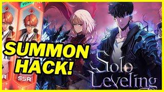 SUMMONING HACK EASY SSR - Solo Leveling Arise