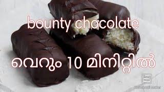 home made bounty chocolate