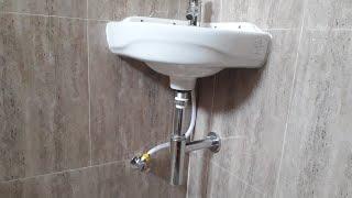 Bottle trap for washbasin  pipe under washbasein  washbasin ideas