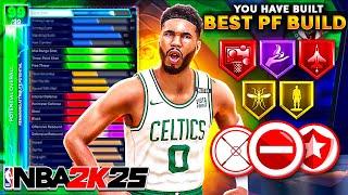 THE BEST PF BUILD IN NBA 2K25 IS INSANE *BEST BIG MAN BUILD IN NBA 2K25*