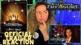 *NATIONAL TREASURE EDGE OF HISTORY* Official Trailer REACTION HOPING ITLL BE GOOD