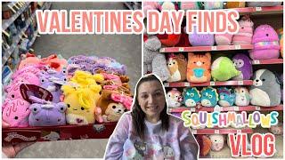 I found so many NEW RELEASE and Valentines Day SQUISHMALLOWS  Squishmallow Hunting VLOG and HAUL