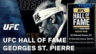 UFC Hall of Fame Georges St. Pierre