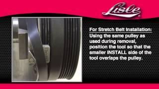 Lisle 59370 Stretch Belt RemoverInstaller - Lisle Corporation