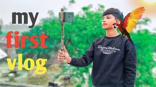 my first vlog  my first blog  pavan village vlog 6