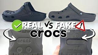 5 Ways To Spot FAKE CROCS Fast Real vs Fake Crocs