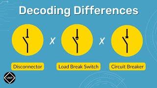 Decoding Differences Disconnector x Load Break Switch x Circuit Breaker