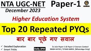 UGC NET Paper 1 Most Expected MCQs  Important Practice Questions for December 2023 Examination