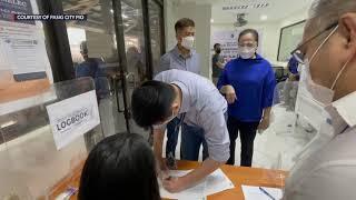 Vic Sotto and Coney Reyes accompany son Vico as he seeks reelection as Pasig mayor