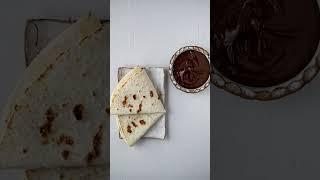Different ways to style Bread and Nutella  الخبز والنوتيلا  تصميم الطعام #shorts