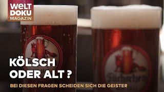 KÖLN VS. DÜSSELDORF - KÖLSCH VS. ALT Die ewige Bier-Rivalität am Rheinufer  WELT DOKU Magazin