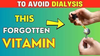 This is a VITAMIN to Lower Creatinine and Avoid Dialysis - Success Up to 90%  PureNutrition