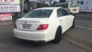 Toyota Mark X Muffler Delete