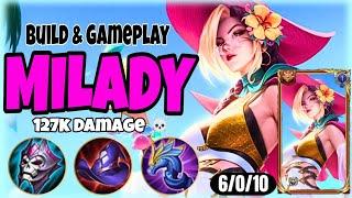 MILADY HONOR OF KINGS GLOBAL  ALWAYS OP IN MID LANE - GRANDMASTER GAMEPLAY