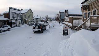 Walking around Dawson City Yukon