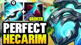 THE ABSOLUTE BEST HECARIM GAME YOU WILL EVER SEE 16 KILLS IN 14 MINUTES