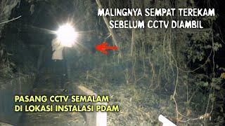 PASANG CCTV DI GOA BAWAH TANAH LOKASI INSTALASI PDAM TAPI CCTV MALAH DICURI ORANG  CCTV HOROR 33