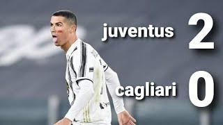 juventus vs cagliari 2-0 brace Ronaldo