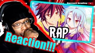 NO GAME NO LIFE RAP  Lose  RUSTAGE ft. LulunaRina  DB Reaction