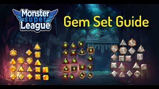 Monster Super League - Gem Set Guide