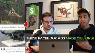 Revealing Three $1000000 Facebook Video Ads Shopify Dropshipping + FB Ads 2020