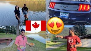 BARBECUING  FUN VLOG   CANADA INTERNATIONAL STUDENTS  PIYUSH CANADA 