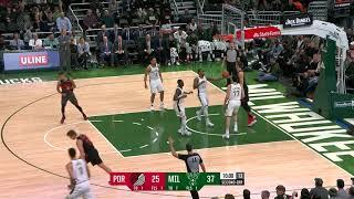 Highlights Trail Blazers 100 Bucks 143  November 21 2018