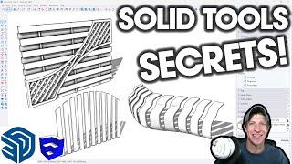 Solid Tools in SketchUp MIND-BLOWING 3D Modeling Hacks