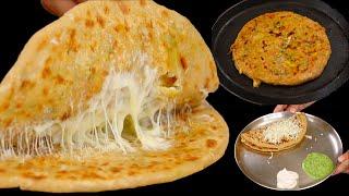 एकदम स्ट्रीट स्टाइल आलू चीज़ पराठा आसान तरीके से  Aloo cheese Paratha  Aloo Paratha KabitasKitchen