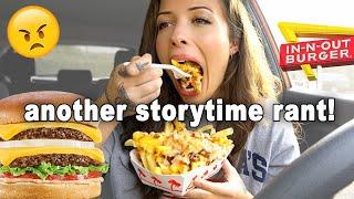 MUKBANG In-N-Out & Storytime double-double animal style fries