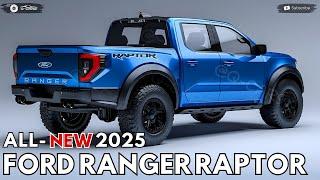 2025 Ford Ranger Raptor Revealed - The Top Of Its Class 