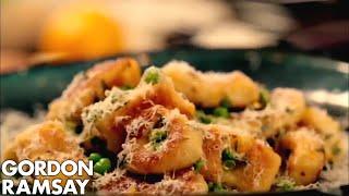 Homemade Gnocchi with Peas and Parmesan  Gordon Ramsay