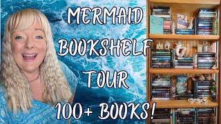 ‍️ Mermaid Bookshelf Tour 100+ Mermaid Pirate Island and Ocean themed books