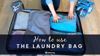 How to Use The Travel Laundry Bag  Foldable & Washable