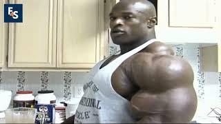 Ronnie Coleman In His Prime  Full Day Of Eating With The Best Bodybuilder Ever  8X Mr Olympia