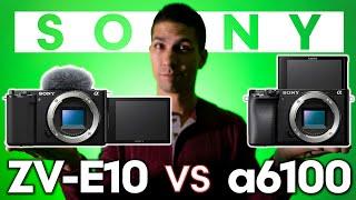 Sony a6100 vs ZV-E10 for VIDEO – Which should YOU Buy for Filmmaking???