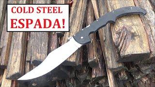 Cold Steel Espada XL - A True Classic - Folding Knife Slays Bottles Pocket Sword EDC