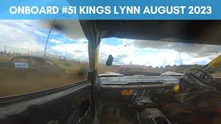 Onboard #51 James Licquorice - Unlimited Bangers Kings Lynn 27-8-2023
