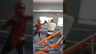 Ryan Garcia LEAKS Devin Haney sparring