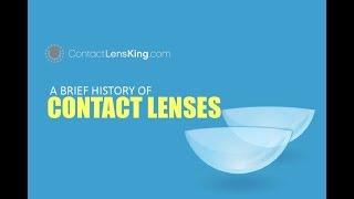 History Of Modern Contact Lenses