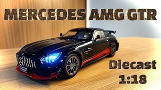 Unboxing Mercedes Benz AMG GTR Diecast 1 18 #diecastcars