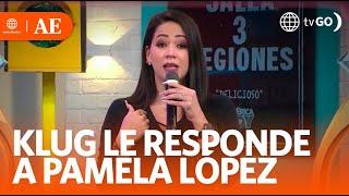 Melissa Klug responds to Pamela López  América Espectáculos TODAY