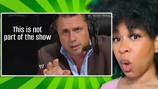 wwe reaction  Serious WWE Moments