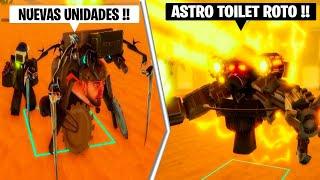 Nuevo MINI ASTRO JUGGERNAUT y MUTANT WOMAN TOILET ShowCase  Roblox Skibi Defense  Primer Persona