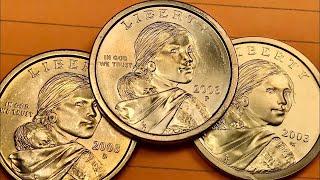 Great Condition 2003 Sacagawea Dollar Coins